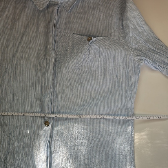 7 For All Mankind Button Down Shirt Size XS - Picture 5 of 8